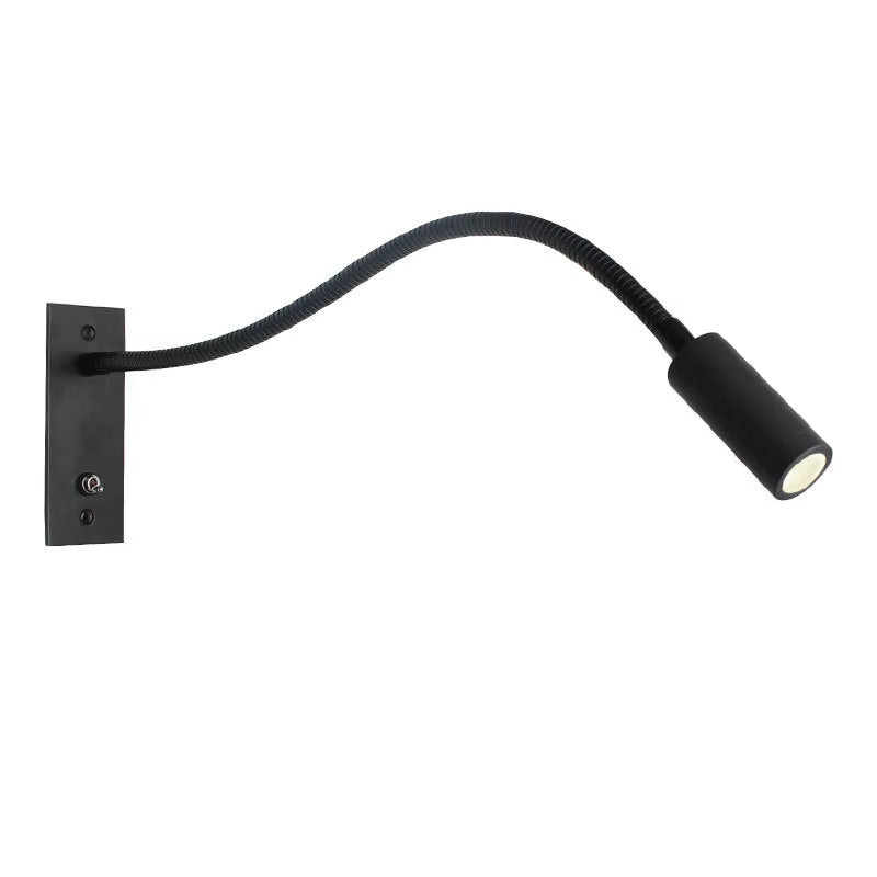 minimalistische wandlamp met flexibele arm en energiezuinige led