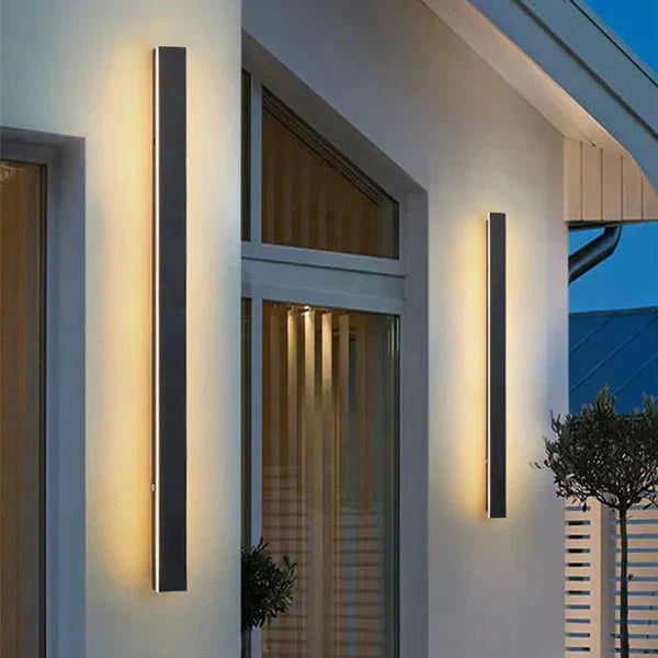 elegante led wandleuchten im modernen randdesign