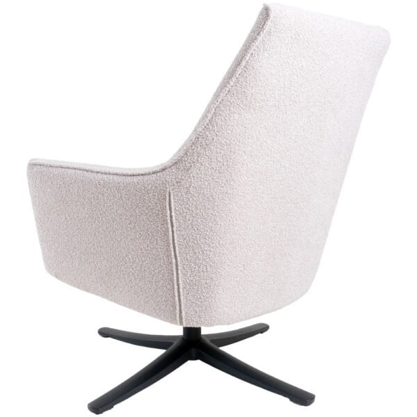 fauteuil ties – bouclé – naturel