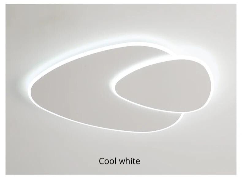 hedonistische, stilvolle led deckenleuchten im minimalistischen design