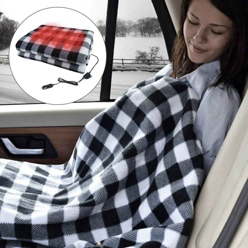 autodeken met 12v-stekker voor extra warmte onderweg