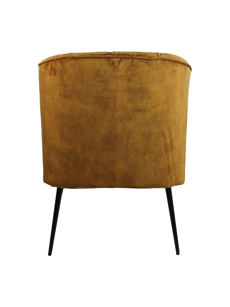 eetkamerstoel chester - 60x63x83 - goud - adore 14