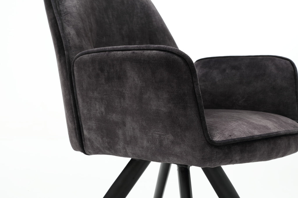 dining chair nova | antraciet