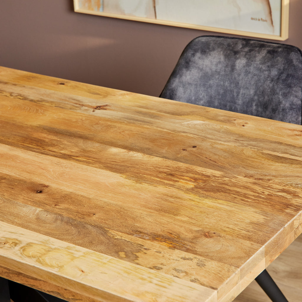 eettafel denver | rechthoekige matrixpoot | 240 cm