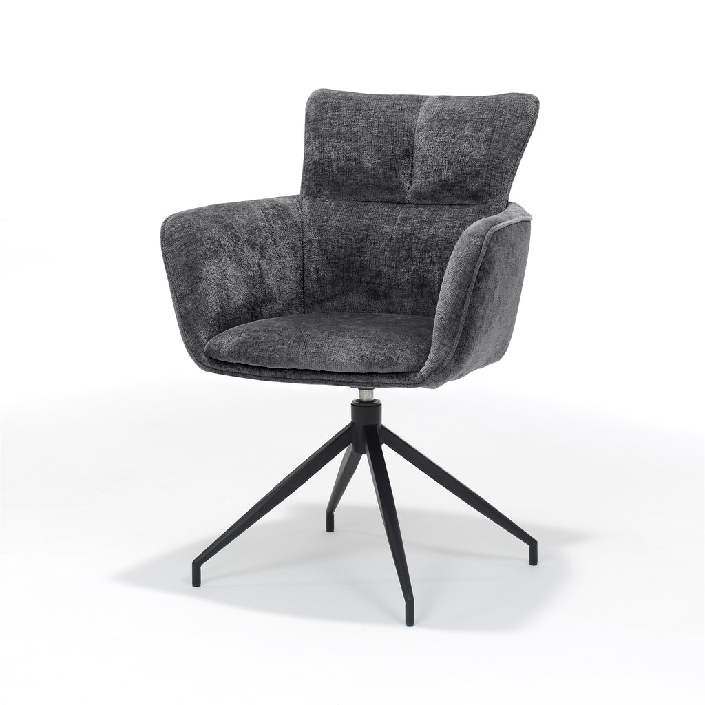 evan armchair fabric perfect harmony anthracite