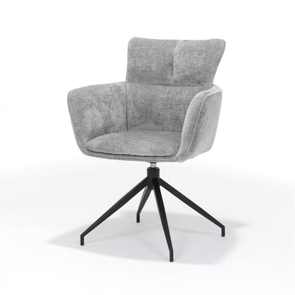 Evan armchair Fabric Perfect Harmony Grey