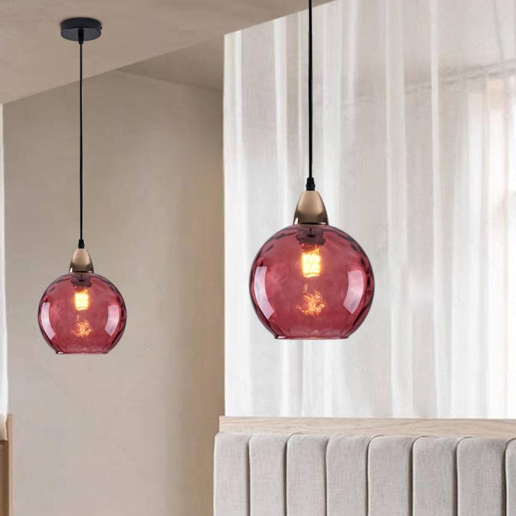 hanglamp glas-in-lood modern scandinavisch design