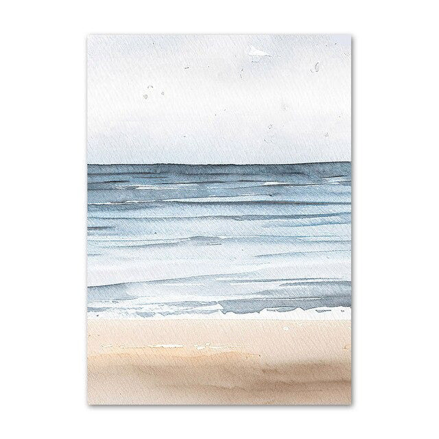 canvas muurkunst boho aquarel ontwerp