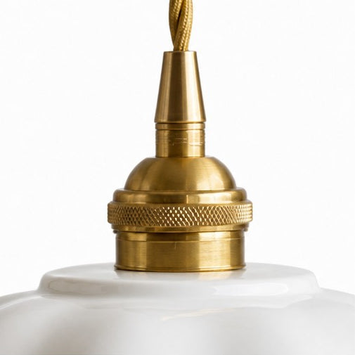 keramische hanglamp modern bloemdesign