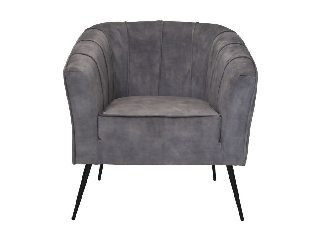 fauteuil chester - 72x71x80 - dolfijn grijs - adore 180