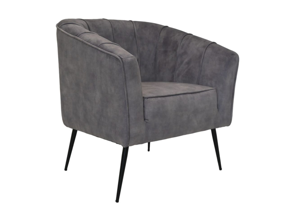 fauteuil chester - 72x71x80 - dolfijn grijs - adore 180