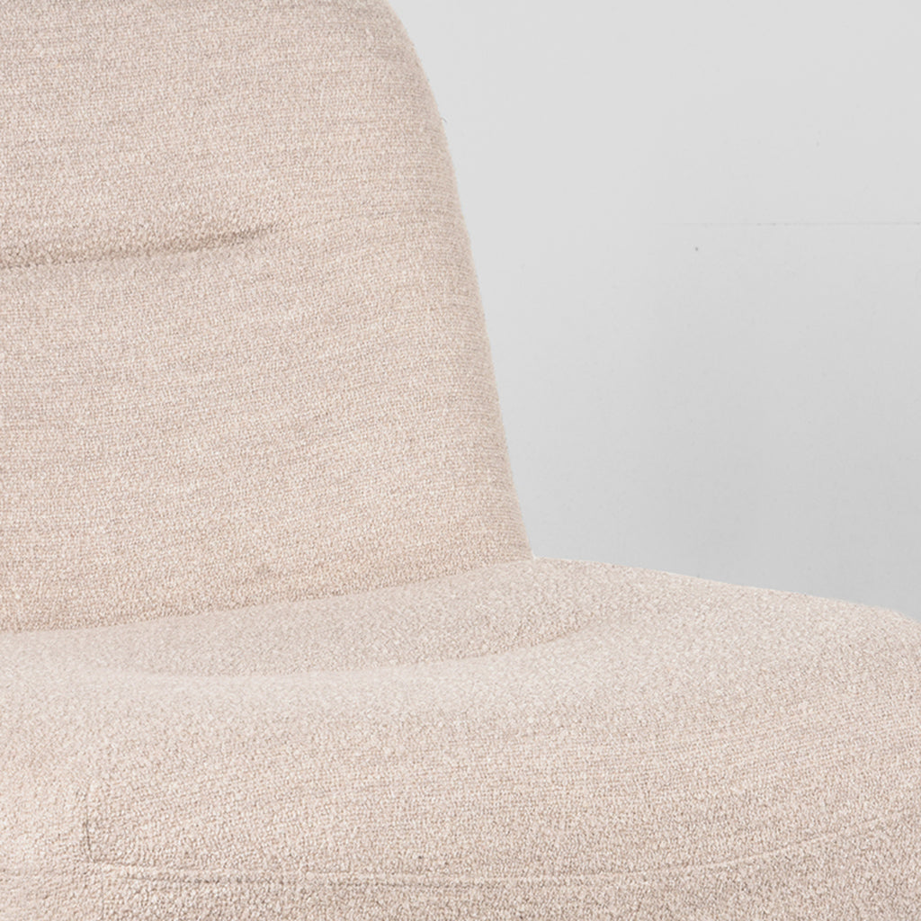 label51 fauteuil eli - natuurlijk - boucle