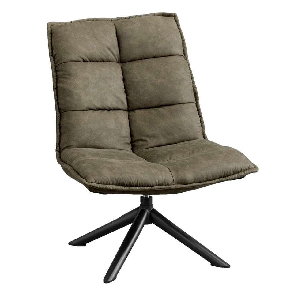 fauteuil lucas microleder army