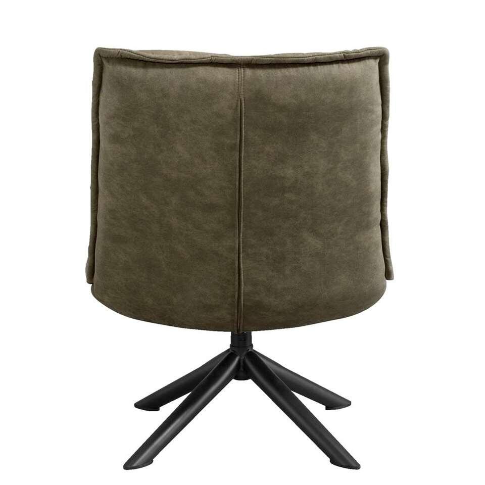 fauteuil lucas microleder army