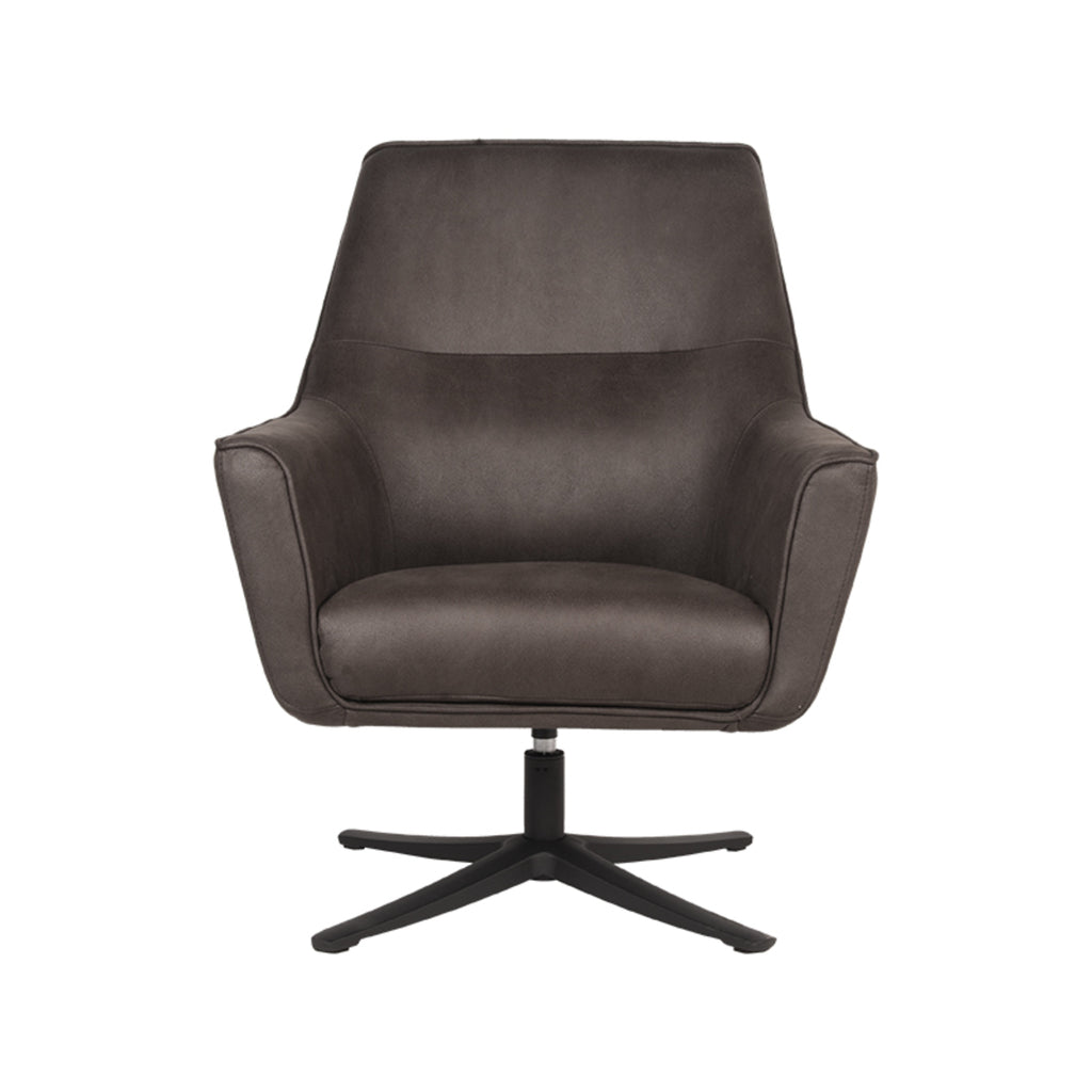 label51 fauteuil tod - antraciet - microfiber