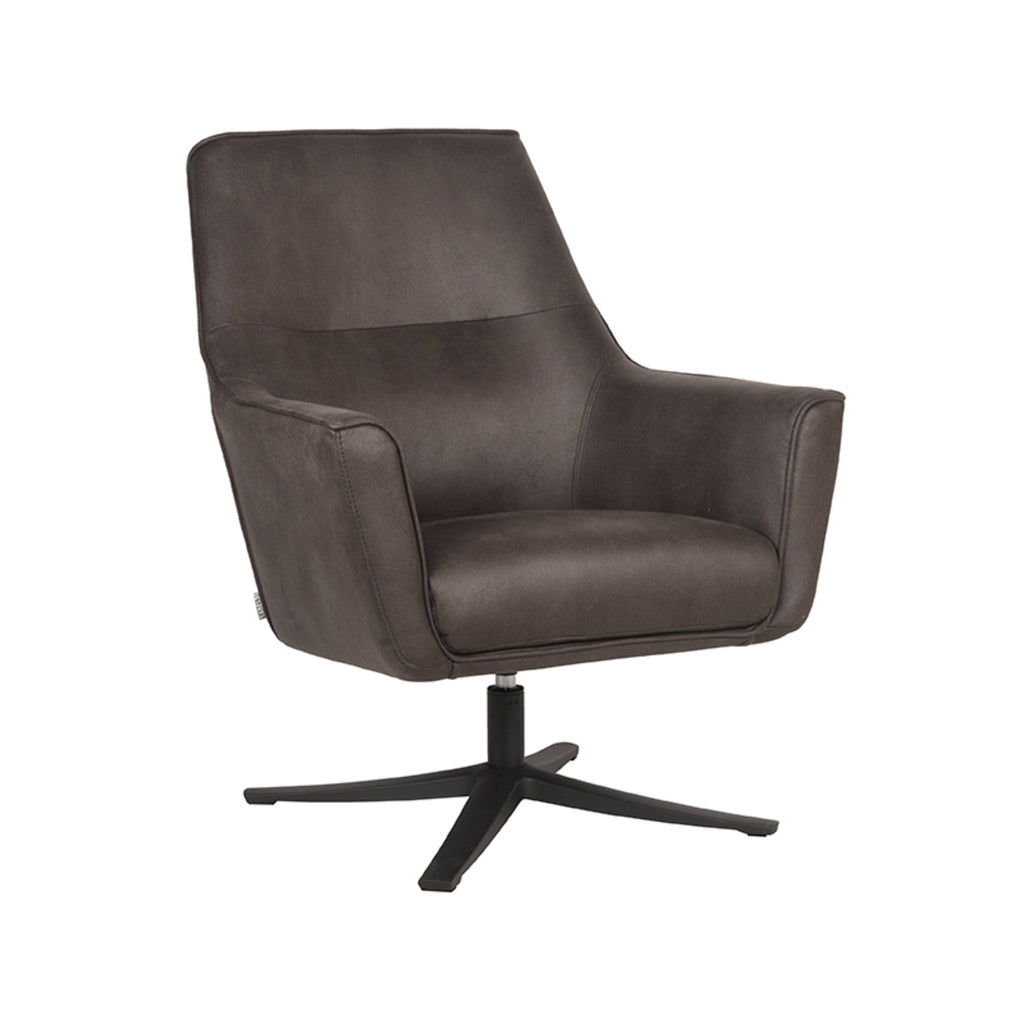 label51 fauteuil tod - antraciet - microfiber