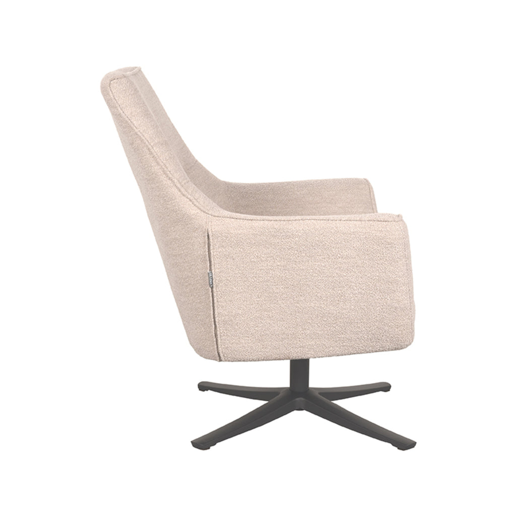 label51 fauteuil tod - natuurlijk - boucle