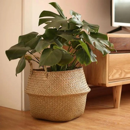 Rieten Plantenhouder Hangmand