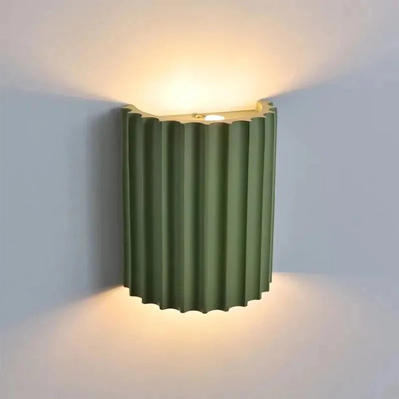 charmante macaron wandlamp voor een speelse sfeer