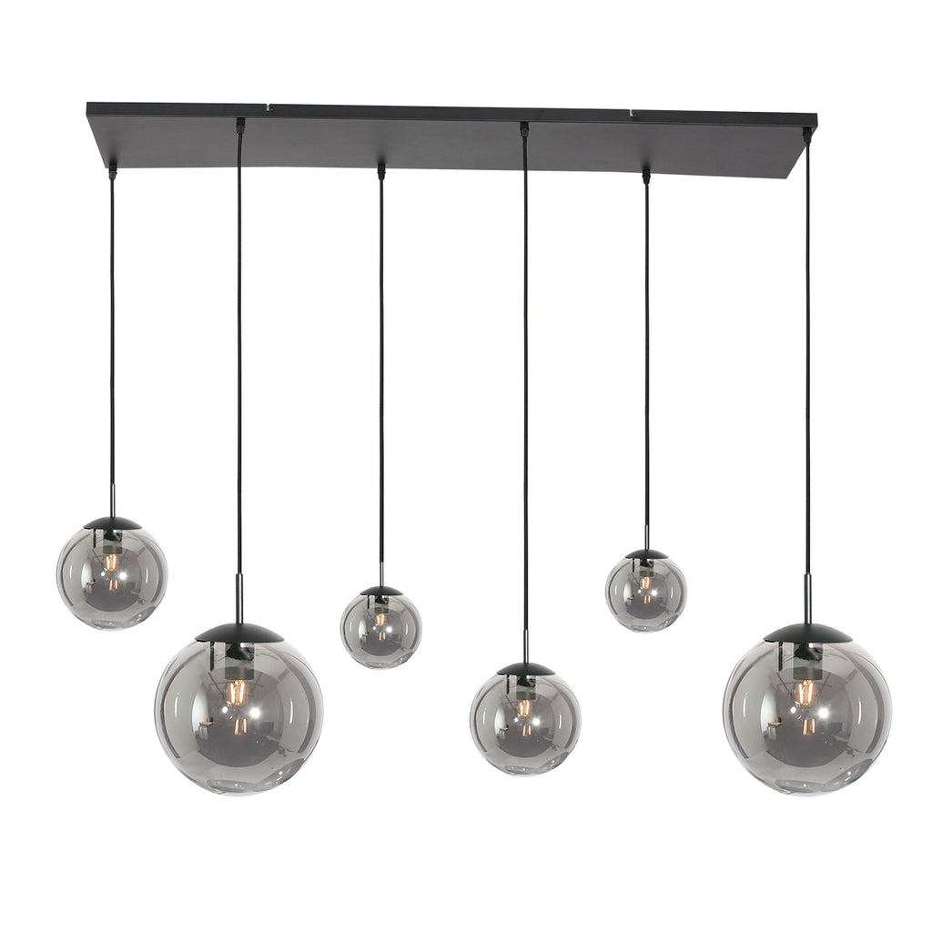 hanglamp bollique 3499zw zwart