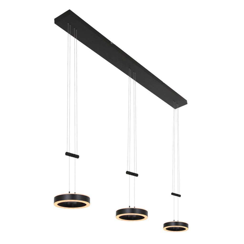 hanglamp piola 3501zw zwart