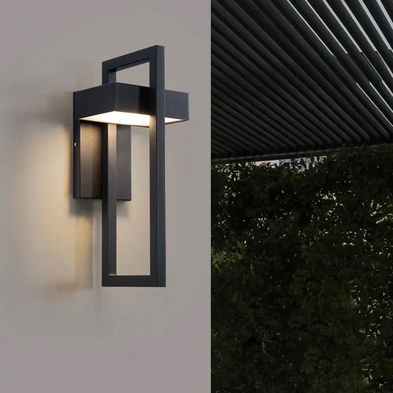 stijlvolle buiten wandlamp van huwai