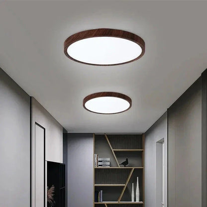 Elegante ultradunne ronde plafondlamp voor een moderne uitstraling