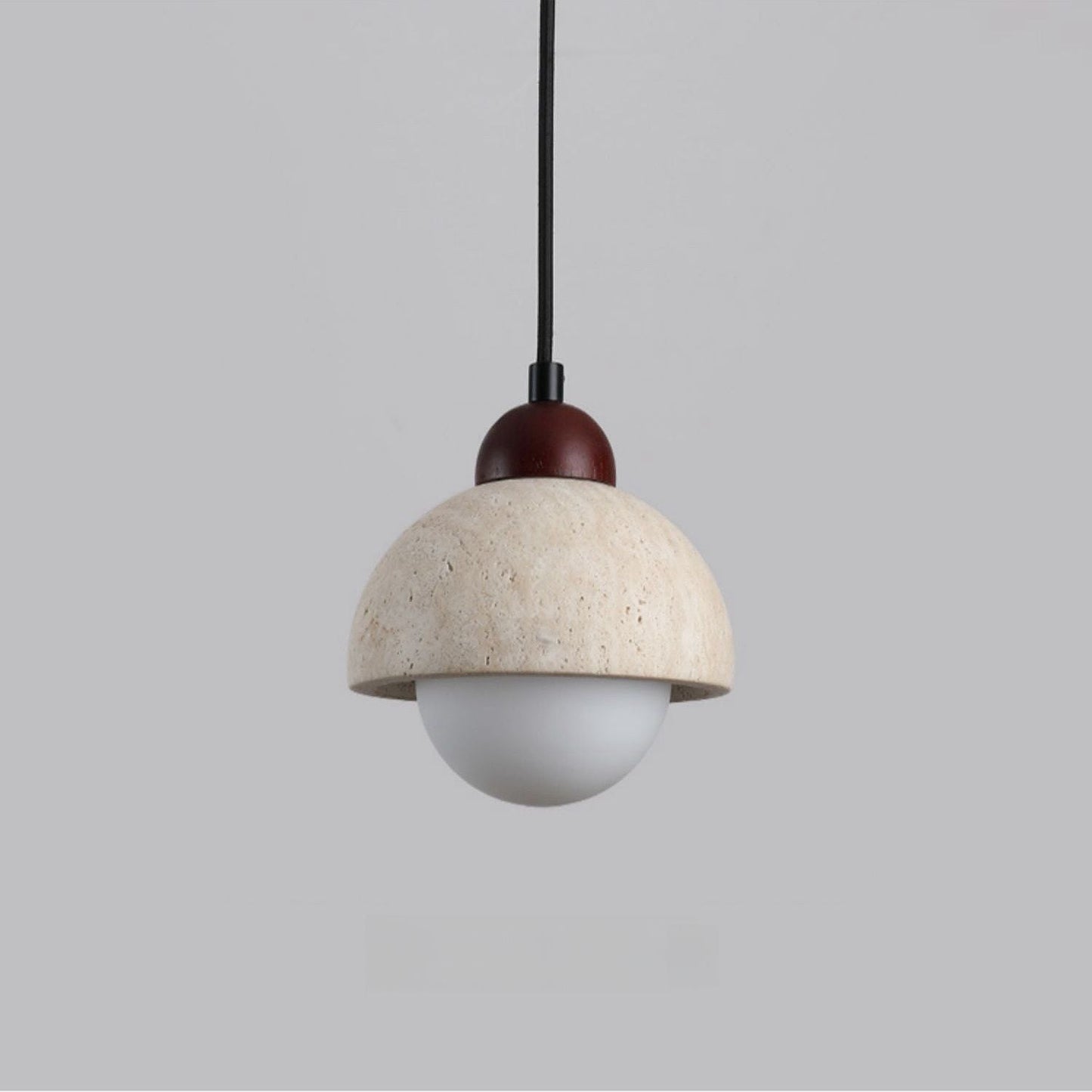 elegante hanglamp van natuurlijk marmer