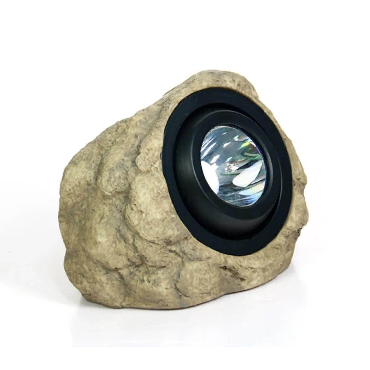 Solar tuinlamp steenlook als sfeerverlichting in de buitenruimte