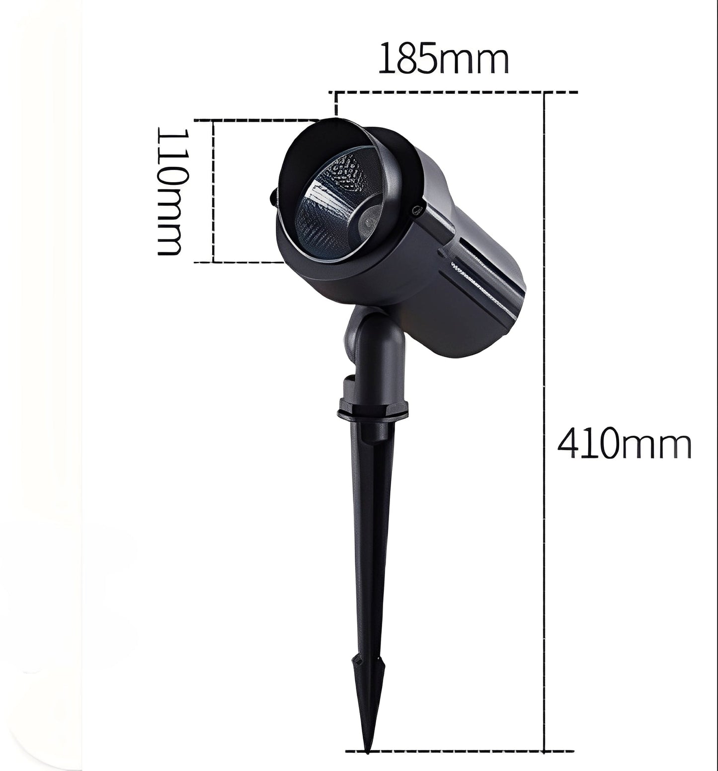buitenlamp led spot aluminium