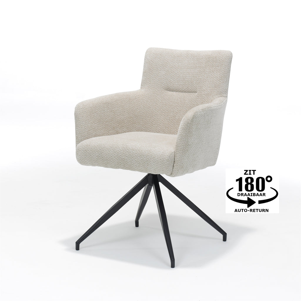 joey fauteuil stof retro bliss natural