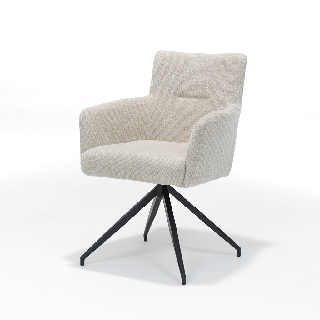 joey fauteuil stof retro bliss natural