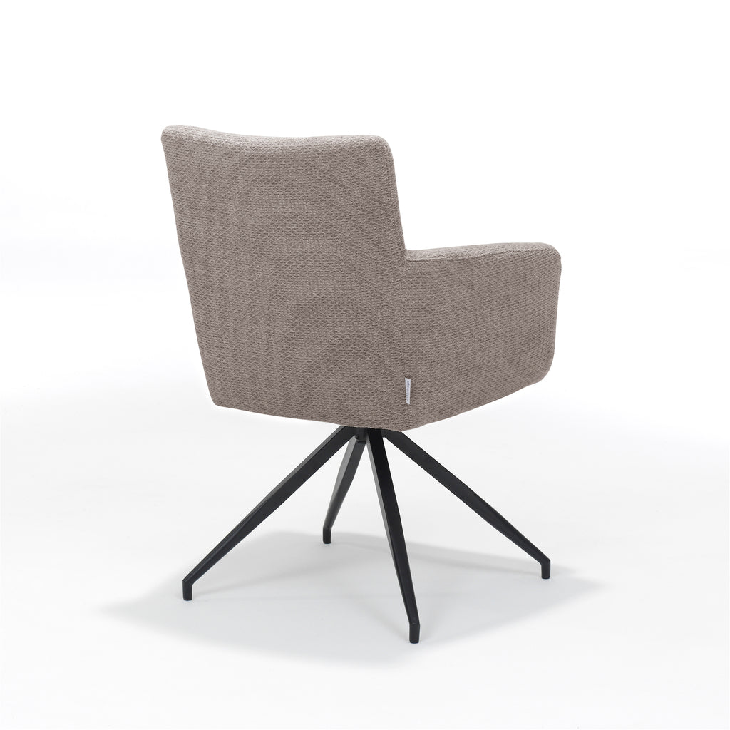 joey fauteuil stof retro bliss taupe