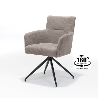 Joey fauteuil Stof Retro Bliss Taupe