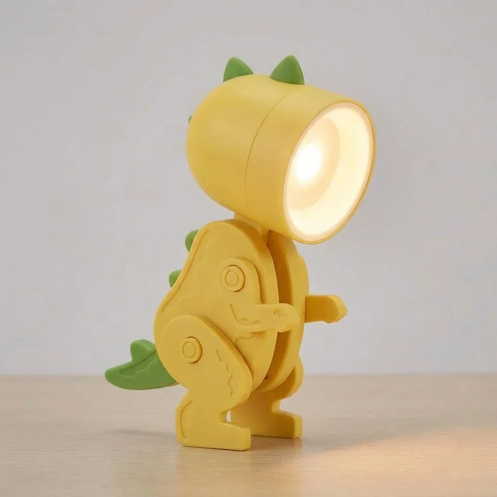 dinosaurus-bureaulamp met usb- en batterijvoeding