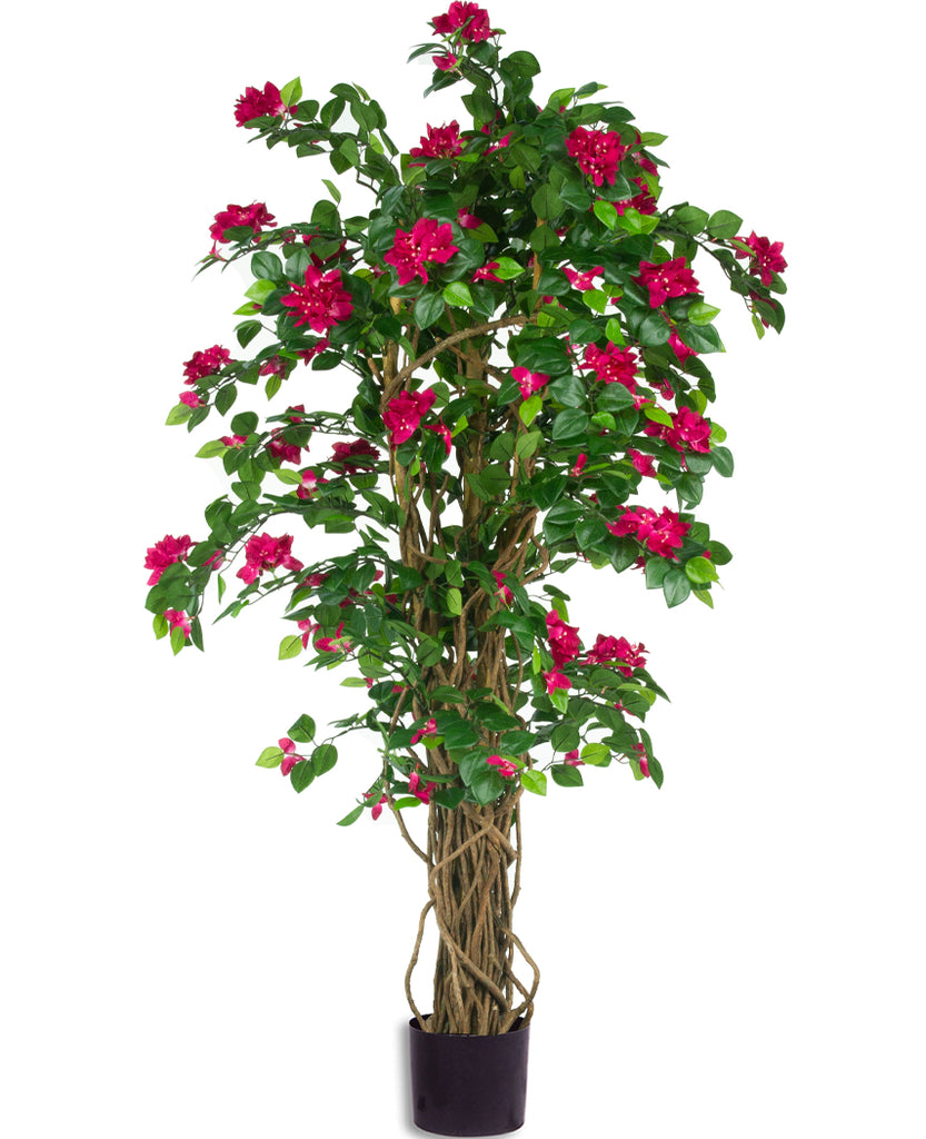 kunstplant bougainvillea liana fuchsia 115 cm