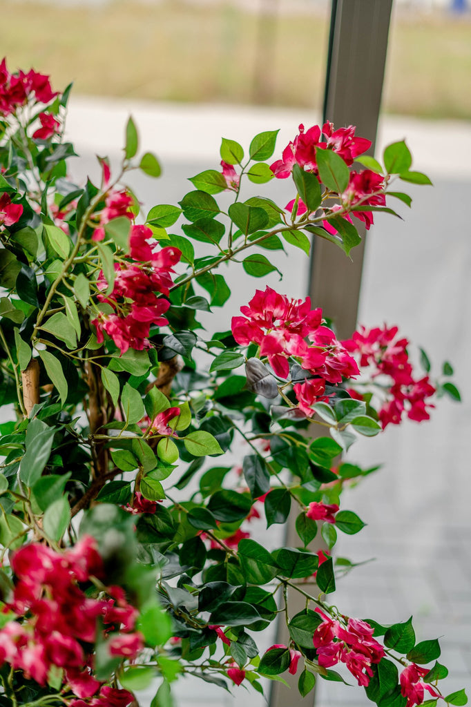 kunstplant bougainvillea liana fuchsia 115 cm