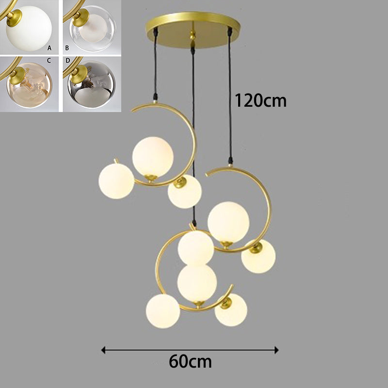 chic led pendant lamp for contemporary home decor