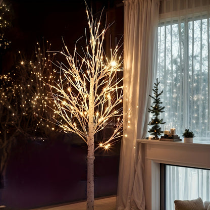 LED Lichtboom Berkenlook Met Afstandsbediening
