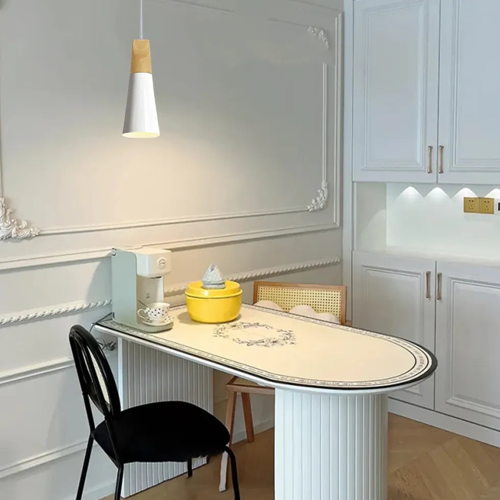 minimalistische plafondlamp met e27 fitting in scandinavische stijl