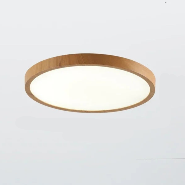 elegante ultradunne ronde plafondlamp voor een moderne uitstraling