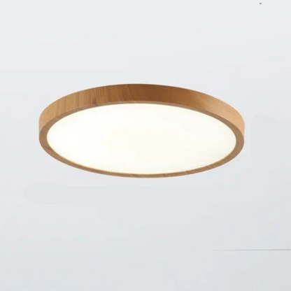 Elegante ultradunne ronde plafondlamp voor een moderne uitstraling