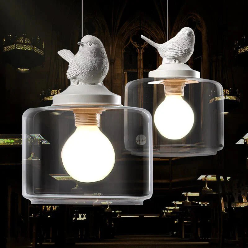 elegante vogel hanglamp voor een stijlvolle verlichting