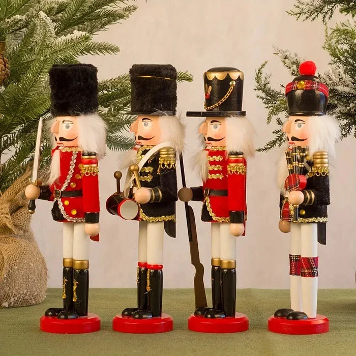 Decoratief notenkrakerfiguur voor het kerstinterieur