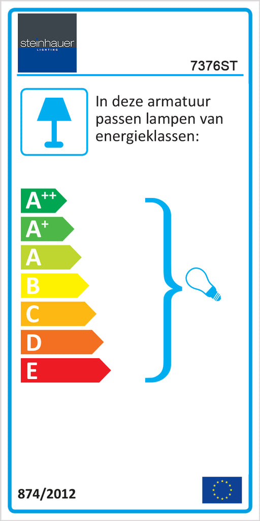 plafondlamp bollique 2730zw zwart