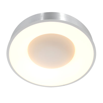 Plafondlamp Ringlede 2562ZI Zilver Ø38cm