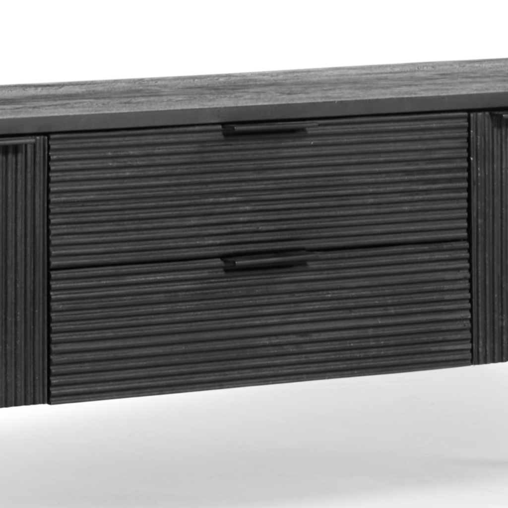 pristina dressoir zwart 150x80x40cm -> pristina dressoir zwart 150x80x40cm