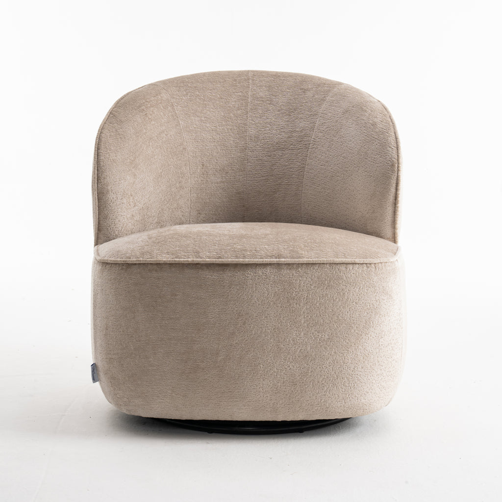 sammy draaifauteuil stof loris #05 beige