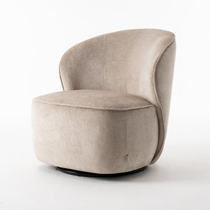 Sammy Draaifauteuil Stof Loris #05 Beige