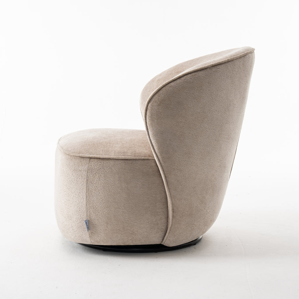 sammy draaifauteuil stof loris #05 beige